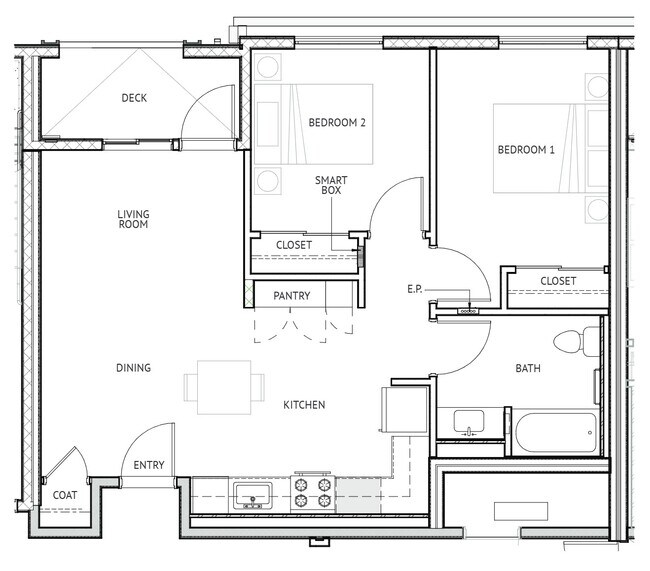 Plano de planta - Meridian