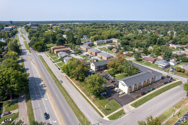 Aerial Photo - Flats at Turfland