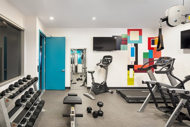 Fitness Center - Crest Urban Apartments