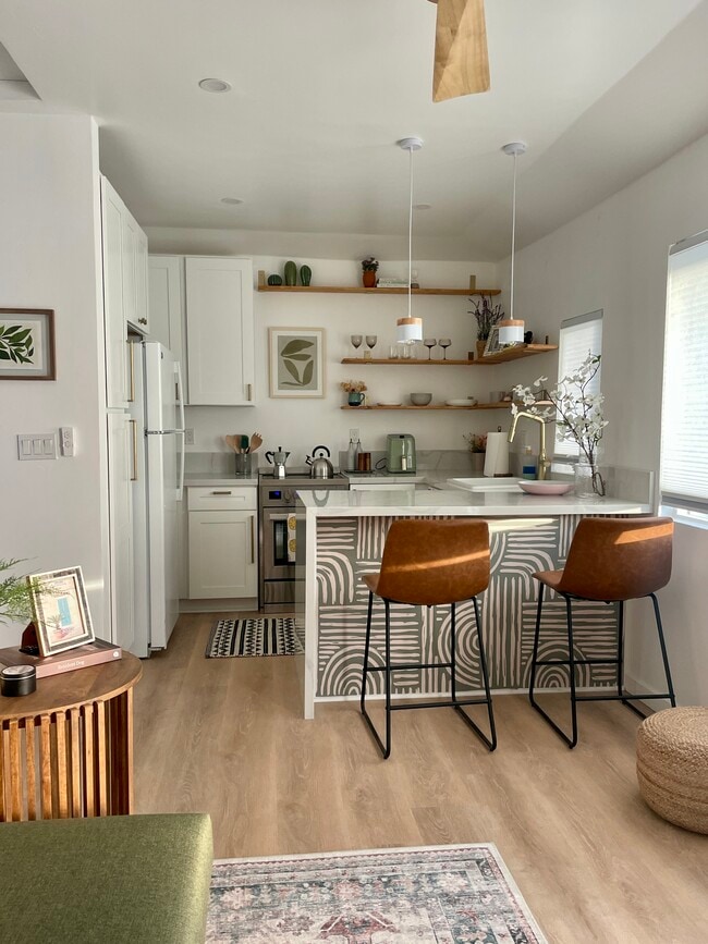 Brand-new, stylish kitchen space with awesome natural light! - 4661 Berwick Dr