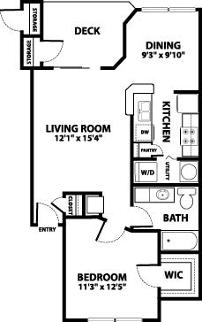 Plano de planta - Mission Oaks