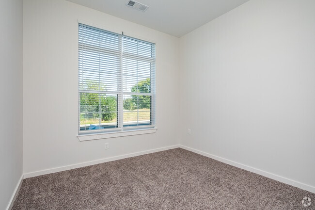 1BR, 1BA - A2 - 652SF - Bedroom - Hillside Flats