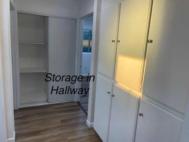 Hallway with lots of storage space - 2290 Lewis Ave