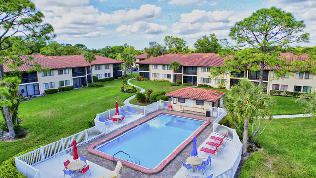 Heated Pool just outside the condo - 5224 Lake Village Dr