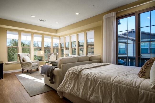 Restful Bedroom Area with Linen - 150 Sanderling Ln