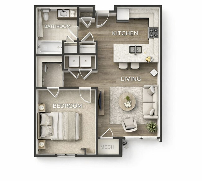 1 Bed - Berkshire Lofts
