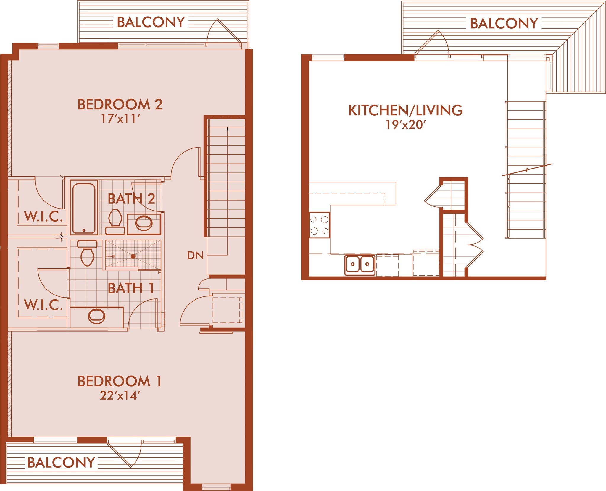 Hazel 8 – 2 Bedrooms, Severence
