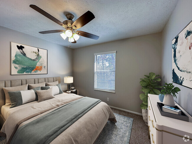 Dogwood Bedroom - Breckenridge Apartments