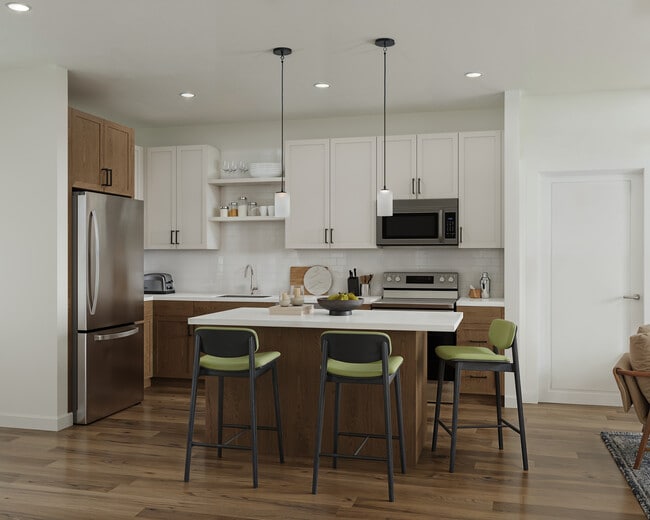 Kitchen Rendering - THE TRUETTE - 3470