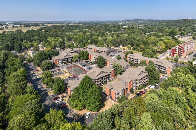 Aerial Photo - Garden Park Apartments