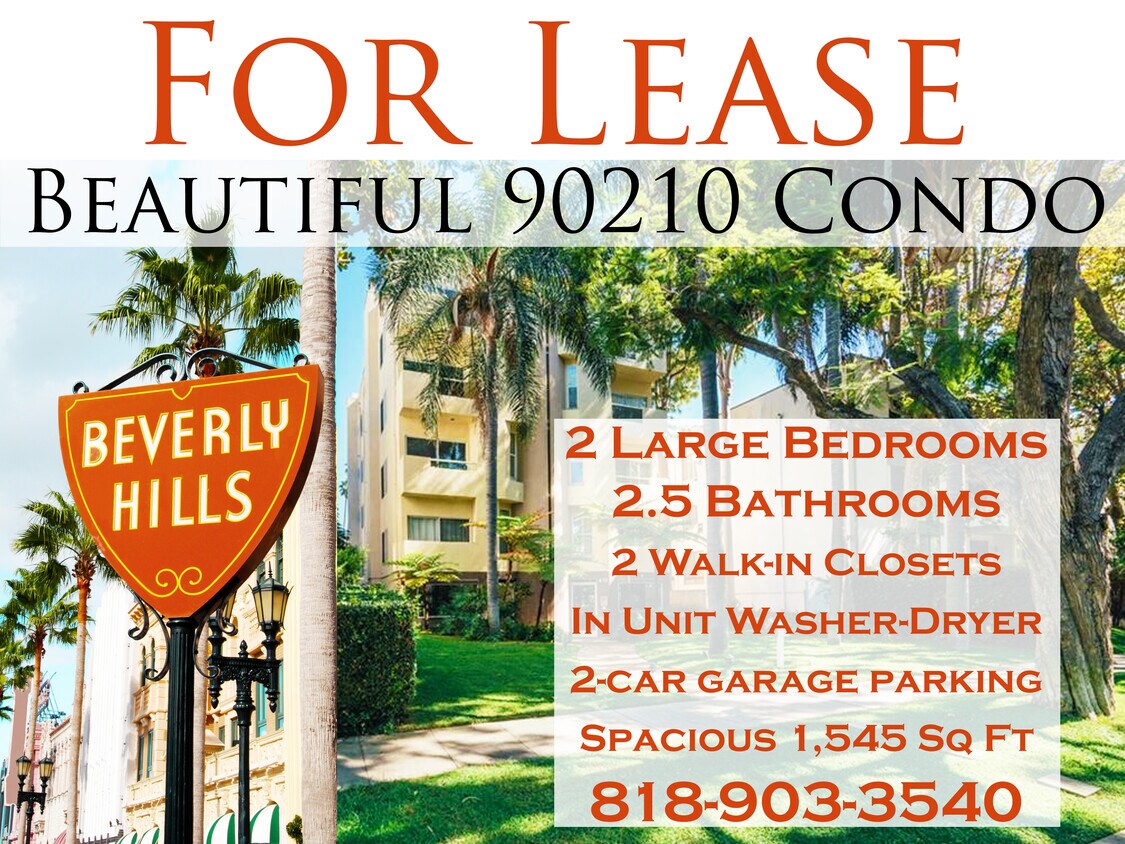 410 N Oakhurst Dr Unit 202, Beverly Hills, CA 90210 Condo for Rent in