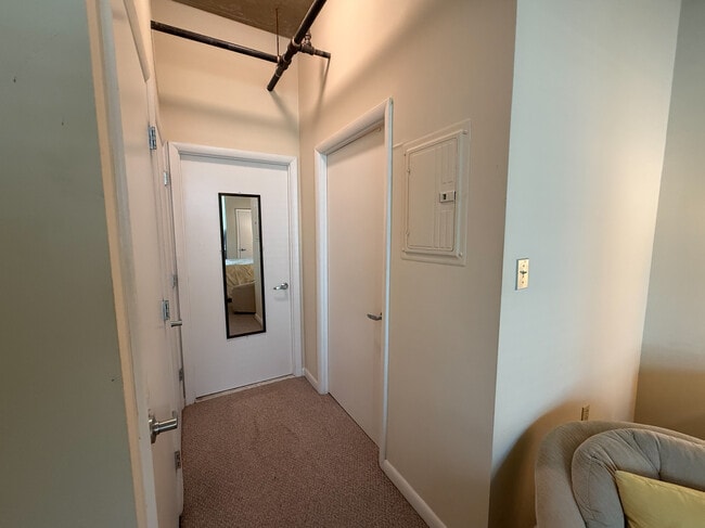 Two closets area where the Washer and Dryer are located - 1300 N St NW