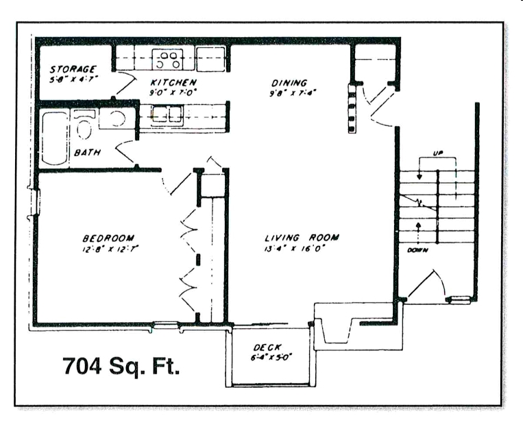 1BR/1BA - The Terrace Apartments