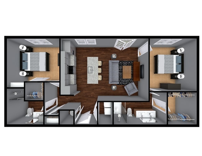 Floorplan - The Apartments at 1st on Main