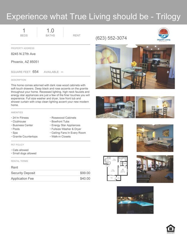 Interior Photo - Desert Lakes Apartments