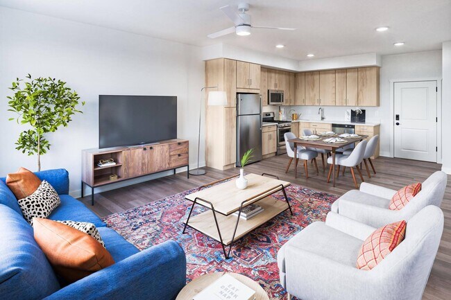 Sala de estar y cocina - Heyday Aurora