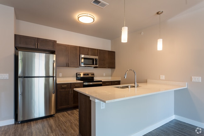 2HAB, 2BA - Planta superior - The Granary Townhomes
