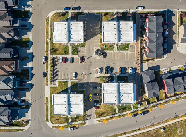Aerial Photo - Oxford Apartments