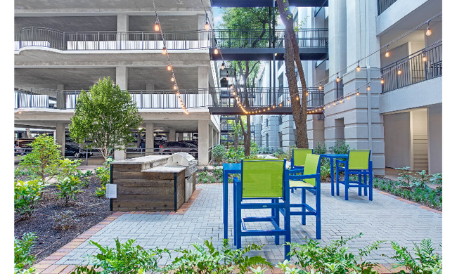 Outdoor Grilling and Gathering Area - Riviera at West Village