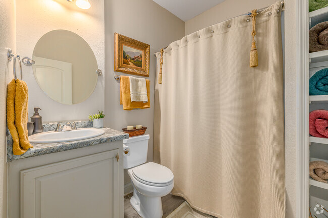 1BR, 1BA - 875SF - Bathroom - Baytree Villas
