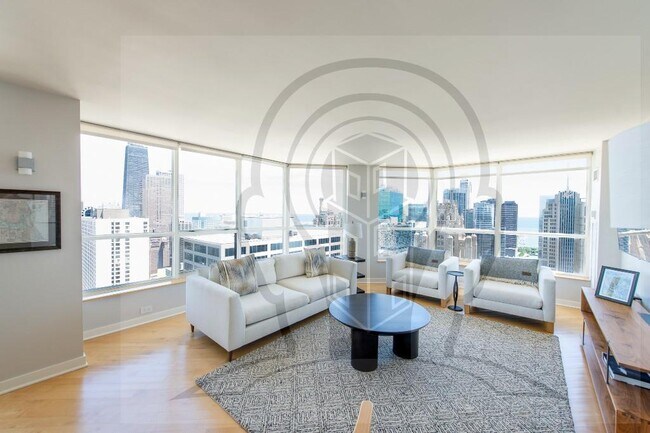 Foto del edificio - Stunning 46th Floor, 2 bedroom condo, right on the Chicago River