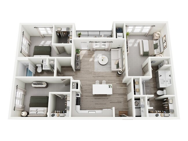 Plano de planta - Ascend at Arcadia
