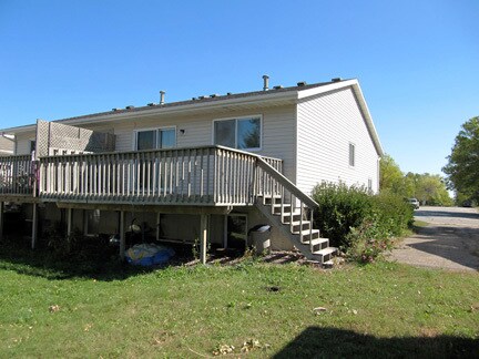Backyard with deck - 4203 22nd Ave NW