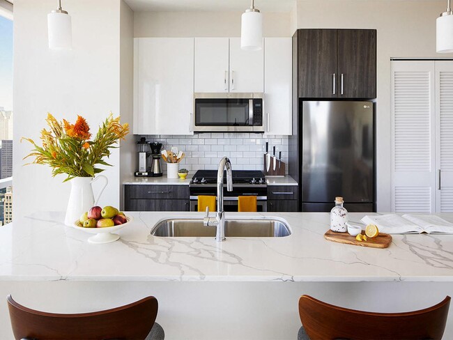 Fully-Equipped Kitchens with Stainless Steel Appliances - Sentral Michigan Avenue