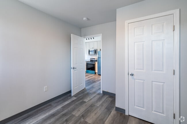 3BR, 1BA - 700SF - Primary Bedroom - 711-719 49th St NE