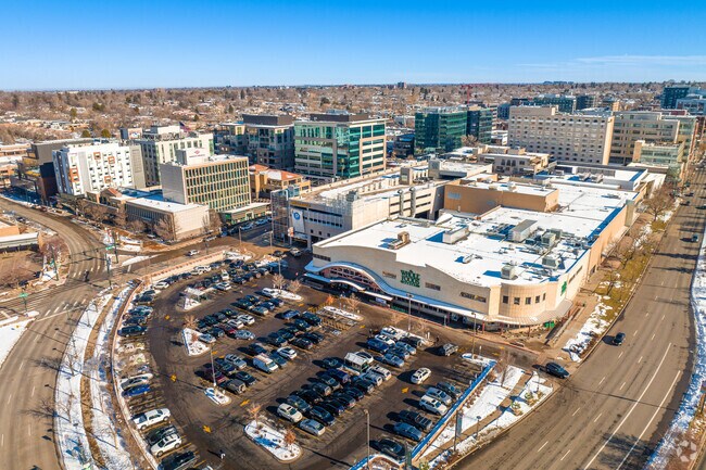 The Whole Foods at Cherry Creek makes grocery runs a breeze.