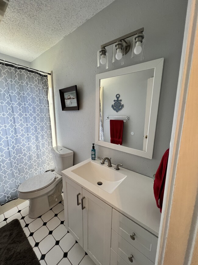 Guest bathroom - 2025 Hempstead Dr