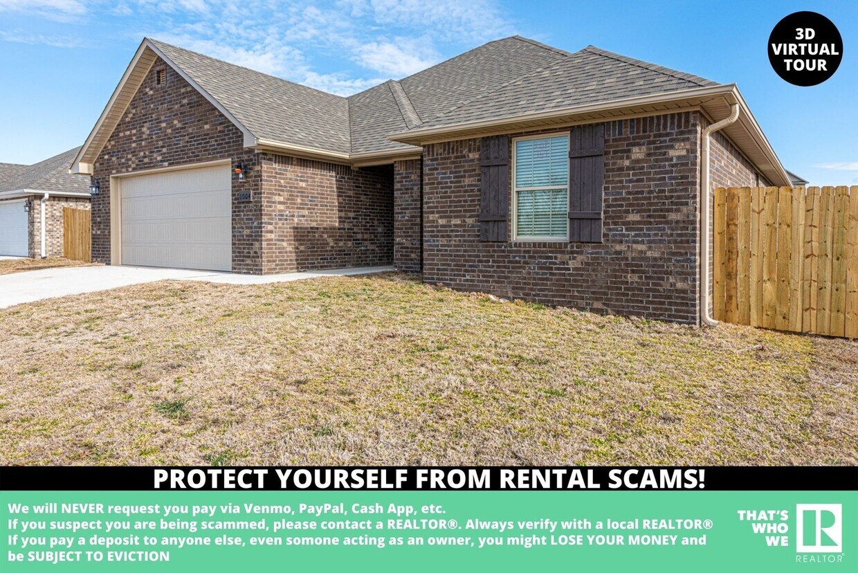 1004 Rachel Street, Gentry, AR 72734 House Rental in Gentry, AR