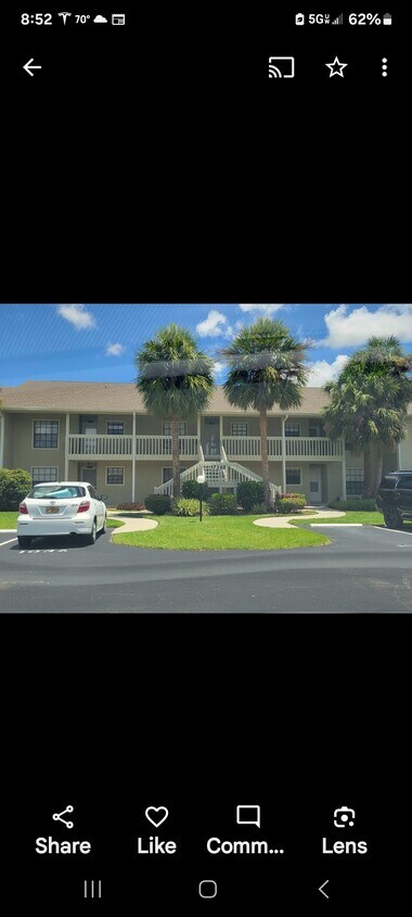 Quiet, renovated, fully furnished upstairs unit overlooking recreational lake with heated pool - 17340 W Carnegie Cir