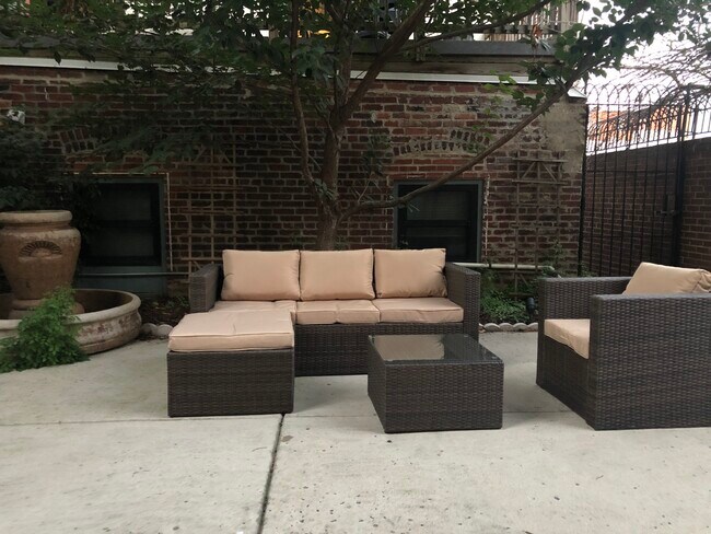 Huge private outdoor space - 1215 10th St NW