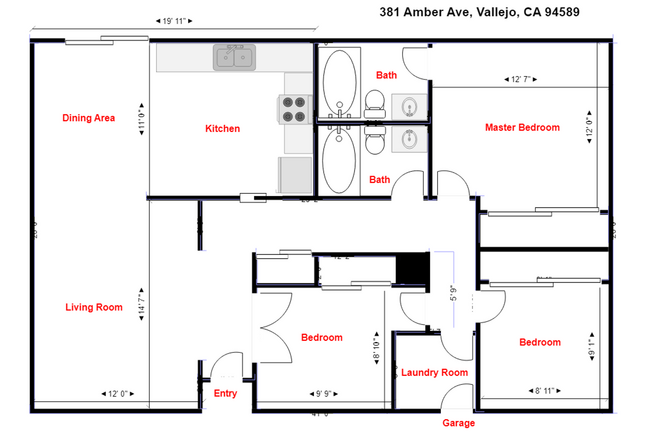 Foto del edificio - 3 Bedroom, 2 Bath, 1126 Square Foot Home