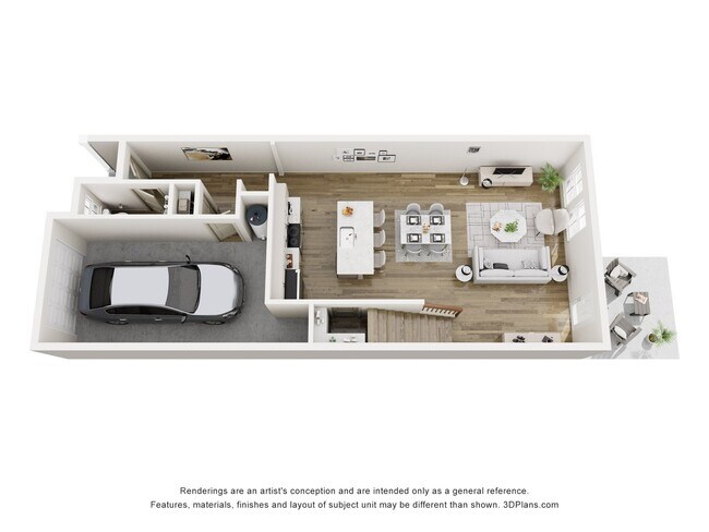 Plano de planta - The Towns at Braselton