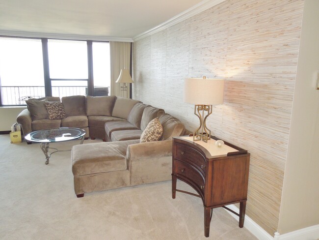 Furnished living area - 1560 N Sandburg Terrace