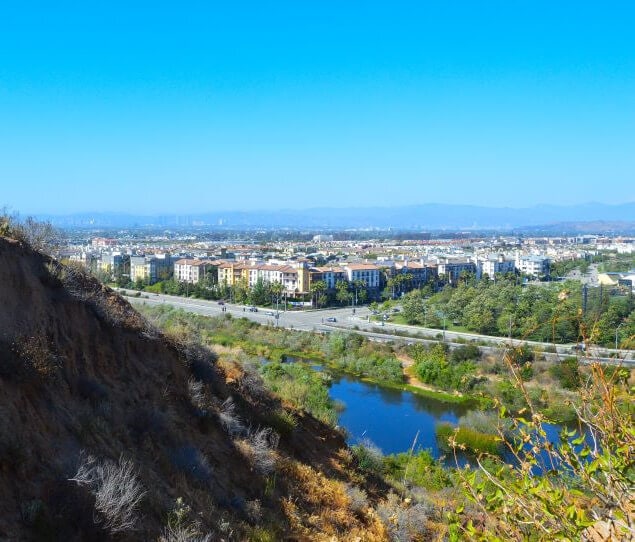 Views from the Playa Vista bluff trail