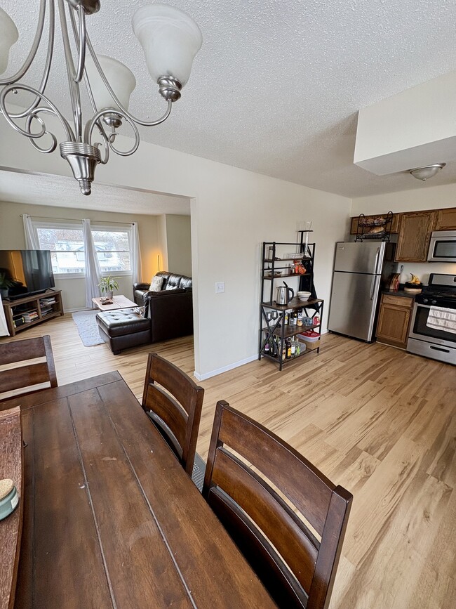 Kitchen into Living Room - 304 E Bell Ave