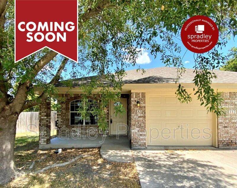 112A Andy Ln, Temple, TX 76502 Townhome Rentals in Temple TX