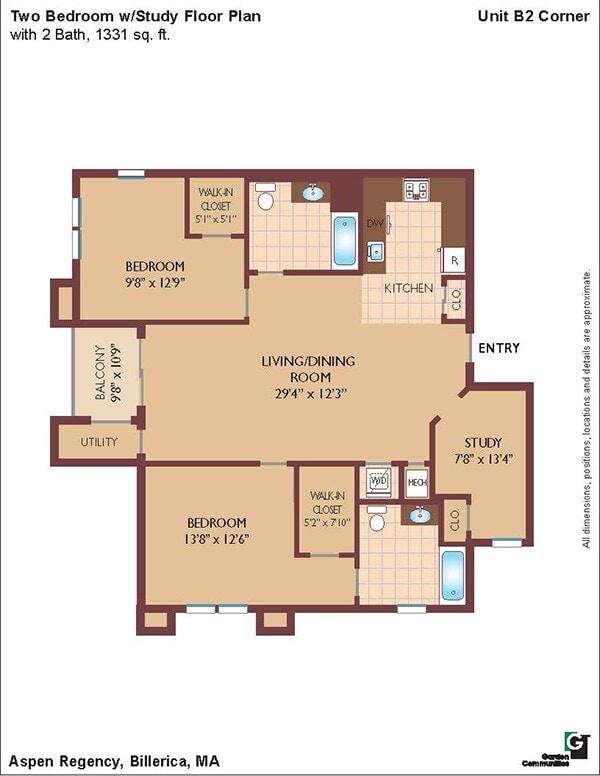 Floorplan - Aspen Regency