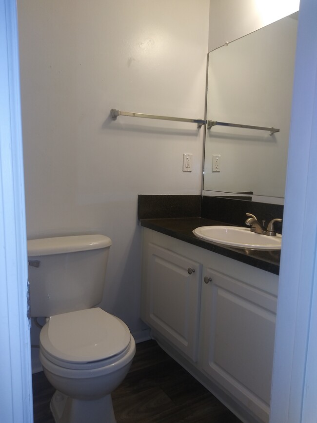 1/2 bathroom in 2 bedroom TH - Oak Ridge Apartments