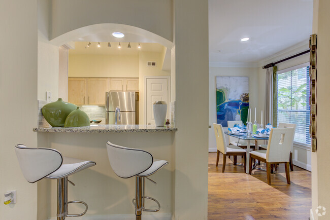 Kitchen and Dining Area - Village at West University