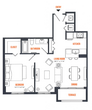 1 Bed / 1 Bath