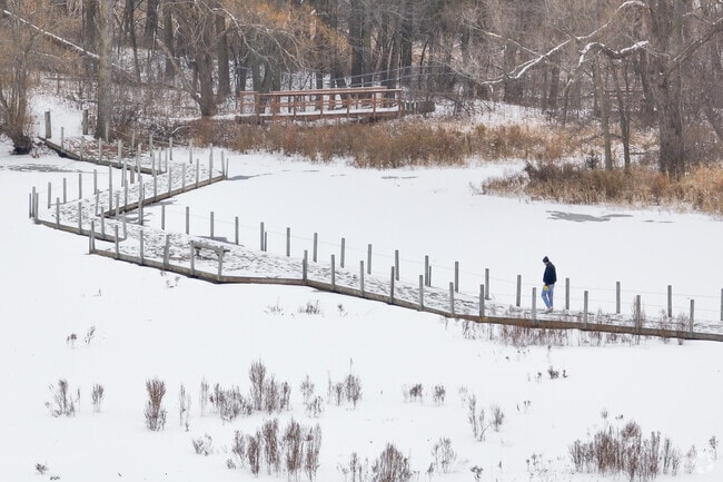 The Maplewood Nature Center's trail walks are open dawn to dusk daily.
