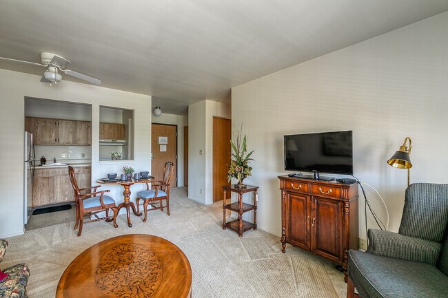 Sala de estar - Rosehaven Manor