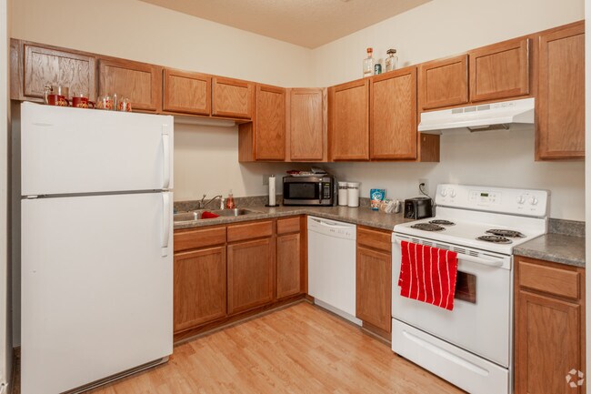 1HAB, 1BA - 650 ft² - Cocina - 210 Gray - Sunset View