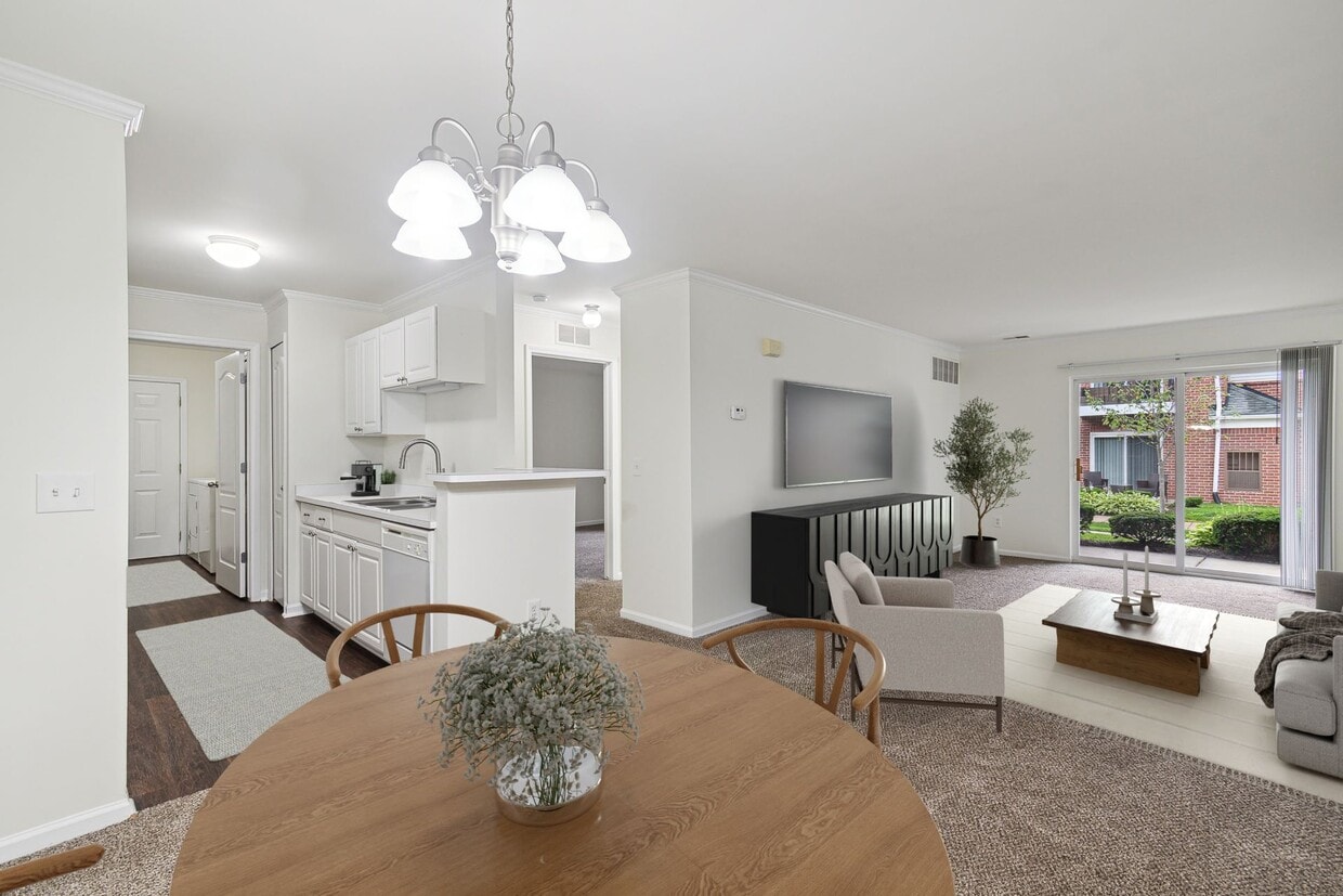 2 Bedroom A - 2 Bed / 2 Bath - 1,253 Sq.Ft. - Westbury Apartments