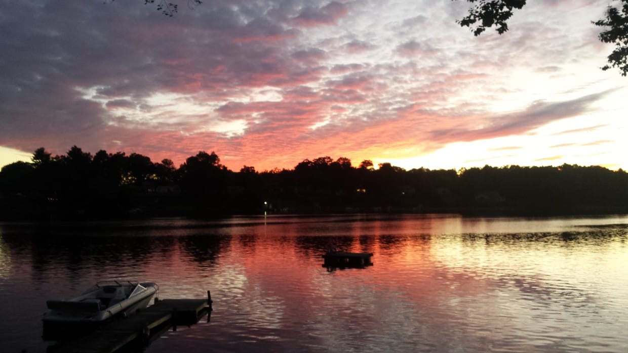 Sunset @ living room - 683 2 States Ave