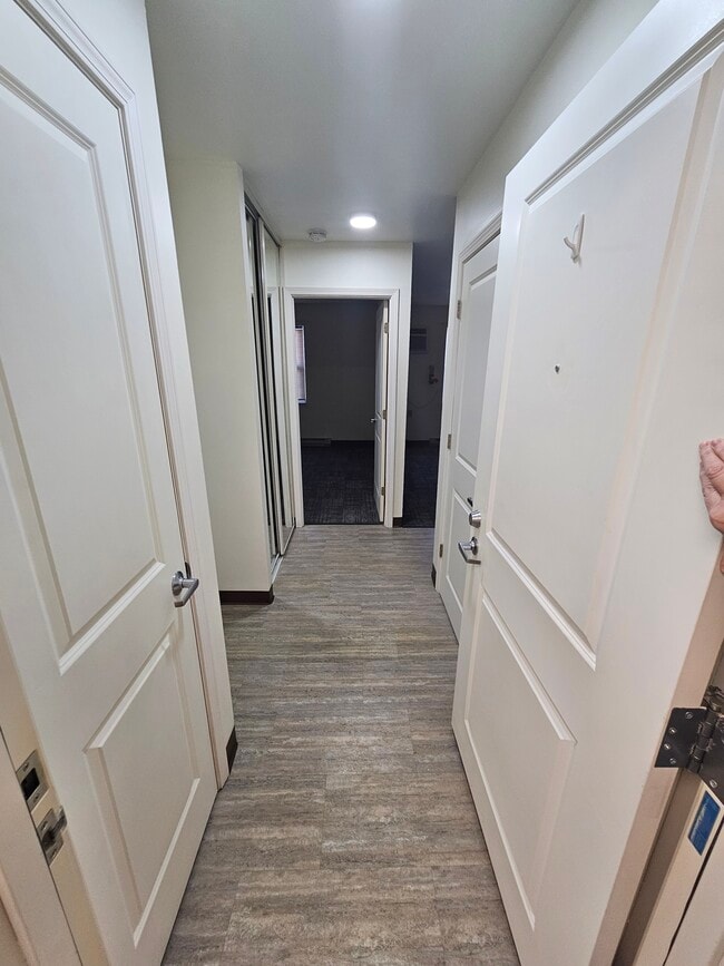 Apartment entry hallway - Laborer's Home Development IV, For Age 62+